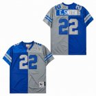 Dallas Cowboys #22 Emmitt Smith Blue gray splits Throwback NFL Jersey