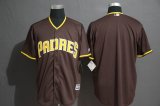 San Diego Padres bank brown majestic mlb Jerseys