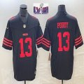 Nike San Francisco 49ers #13 Brock Purdy black Nike Vapor F.U.S.E. Limited Jersey 03