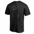 Men's Boston Red Sox Fanatics Branded Black Big & Tall Memorial Day Prestige Camo T-Shirt