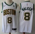 Nike Boston Celtics #8 Kemba Walker white nba basketball jerseys-s8