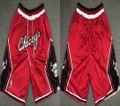 Chicago Bulls red nba shorts