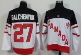 Team Canada #27 Calchenyuk white 100th Anniversary Stitched NHL Jerseys