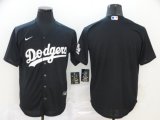 Nike Los Angeles Dodgers blank black majestic baseball Jersey