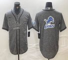 Detroit Lions blank Hemp grey baseball Joint name -BD 02