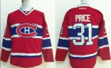 Reebok Montreal Canadiens 31 Carey Price Red nhl Jersey