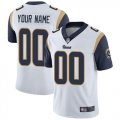 Customized Rams white nike Color Rush Limited Jersey