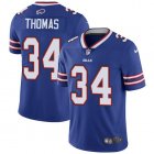 Nike Buffalo Bills #34 Thurman Thomas blue Color Rush Limited Jersey