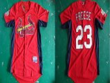 St.Louis Cardinals #23 David Freese Red MLB Jerseys