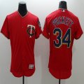 2016 Minnesota Twins #34 kirby puckett red elite baseball jersey