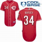 Cincinnati Reds BAILEY 34 Red MLB Jerseys