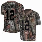 Men San Diego Chargers #12 Benjamin nike Camo Color Rush Limited Jersey