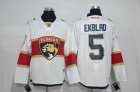 Florida Panthers #5 Aaron Ekblad white NHL Jersey