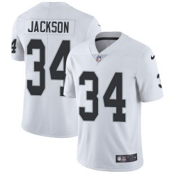 Oakland Raiders #34 Bo Jackson Nike white Color Rush Limited Jersey