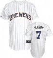 Milwaukee Brewers Ryan Braun 7# white jersey