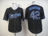 Los Angeles Dodgers #42 Jackie Robinson Black MLB Jerseys