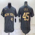 2022 MLB All-Star Nike New York Yankees #45 Gerrit Cole gray Flexbase Authentic Collection Jersey-BD