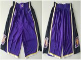 Nike Los Angeles Lakers purple nba shorts-TY