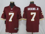 Washington Redskins #7 Dwayne Haskins Jr Nike red Color Rush Limited Jersey-ZH