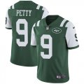 Nike New York Jets #9 Petty Green Color Rush Limited Jersey