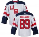 United States 2016 World Cup #89 Justin Abdelkader white Hockey jerseys