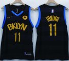 Nike Brooklyn Nets #11 Kyrie Irving Black NBA Jersey -LT