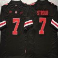 Ohio State Buckeyes #7 C.J. Stroud black college football jerseys