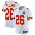 Nike Kansas City Chiefs #26 Damien Williams white Color Rush Limited Jerseys