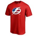 Men's Tampa Bay Lightning Fanatics Branded Red Banner Wave T-Shirt