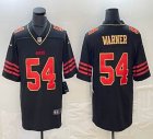 Nike San Francisco 49ers #54 Fred Warner black Color Rush Limited Jersey -BD 04