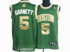 Boston Celtics 5# GARNETT green jerseys