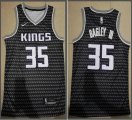 Sacramento Kings #35 Marvin Bagley III black stripe Nike nba basketball jersey