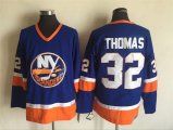 New York Islanders #32 Tim Thomas Light Blue Stitched NHL Jersey