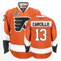 Philadelphia Flyers Daniel Carcillo 13 orange nhl jersey