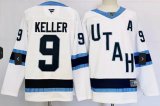 Utah Hockey Club #9 Weller white hockey jerseys