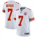 Nike Kansas City Chiefs #7 Harrison Butker white Color Rush Limited Jerseys