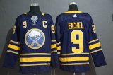 Adidas Buffalo Sabres #9 Elchel blue NHL hockey Jerseys C patch