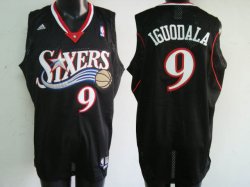 Philadelphia 76ers 9# Andre Iguodala black Jersey