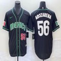 2023 World Cup Mexico #56 Randy Arozarena black majestic baseball jerseys 13