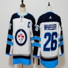 Adidas Winnipeg Jets Jersey #26 Blake Wheeler white hockey jersey