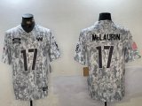 Washington Commanders #17 Terry McLaurin Nike Arctic Camo 2024 Salute to Service Limited Jersey