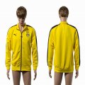 2015 Borussia Dortmund yellow soccer jacket