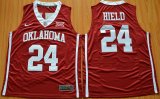 2016 Oklahoma Sooners Buddy Hield 24 College Basketball Jersey - Red