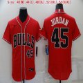 Nike Chicago Bulls 45# Jordan Red NBA basketball Jersey