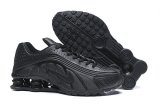 Men Nike Shox R4 black shoes