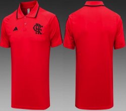 2023-2024 Flamenco club red polo soccer shirts C1004