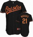 Baltimore Orioles Markakis Alternate 21# black Jersey