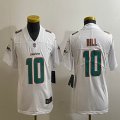 Youth Nike Miami Dolphins #10 Tyreek Hill white Color Rush Limited Jersey