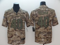 Arizona Cardinals #40 Pat Tillman Nike Camo Salute to Service Retired Player Limited Jersey-BD