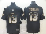 Nike Saints #13 Micheal Thomas Nike black Color Rush Limited Jersey Fireworks version